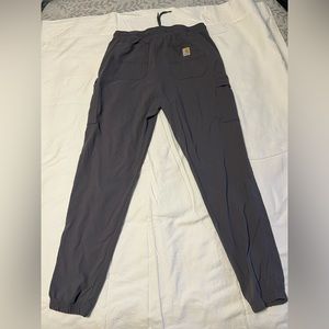 Like new charcoal grey Carhartt jogger style scrub pants